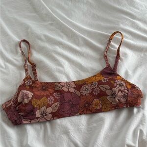 Xhilaration Floral Bikini Top
